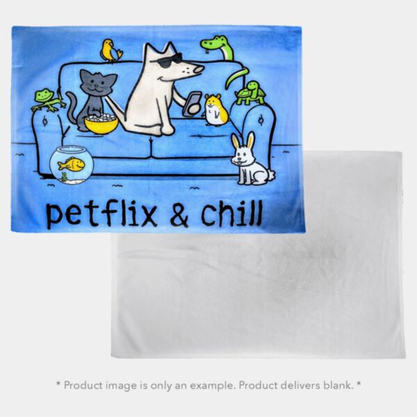 Sublimation Fleece Baby Blanket Thumbnail