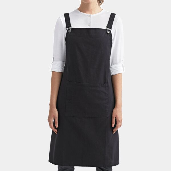 Cross Back Barista Bib Apron Thumbnail