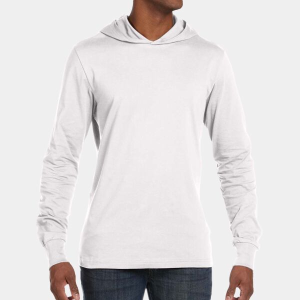 Unisex Jersey Long-Sleeve Hoodie Thumbnail
