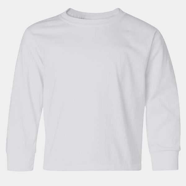 Youth Dri-Power® Long Sleeve 50/50 T-Shirt Thumbnail