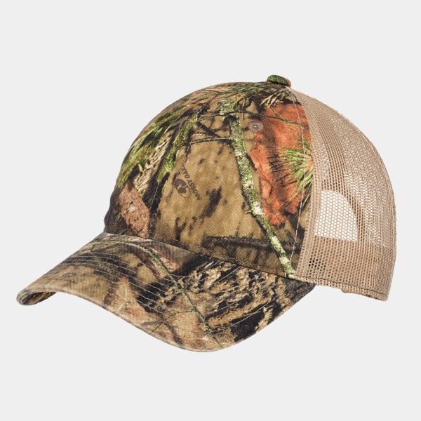 Unstructured Camouflage Mesh Back Cap Thumbnail