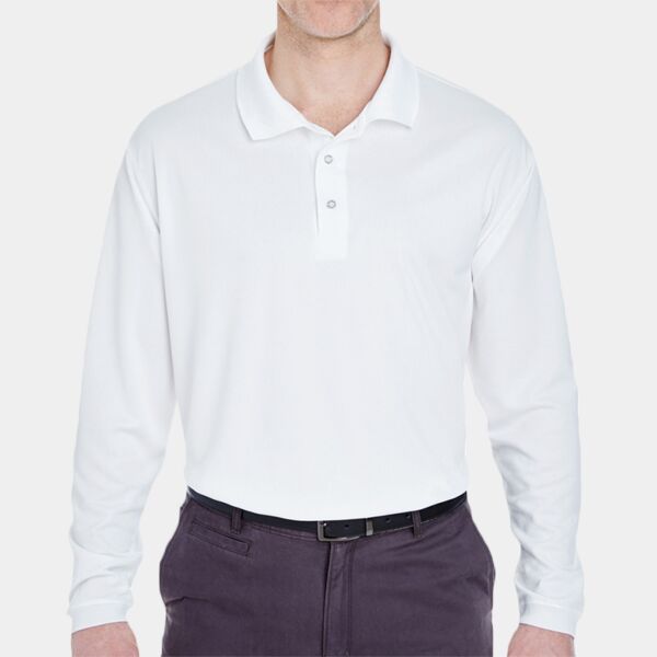 Adult Cool & Dry Sport Long-Sleeve Polo Thumbnail