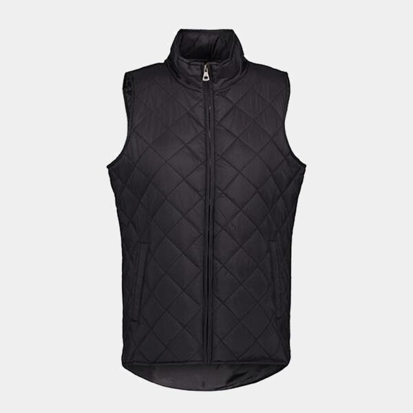 Women's Vintage Diamond Quilted Vest Thumbnail