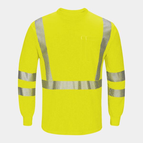 Men's Hi-Visibility Lightweight Long Sleeve T-Shirt Thumbnail
